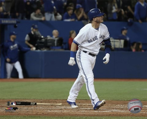 Framed Josh Donaldson 2016 Action Print