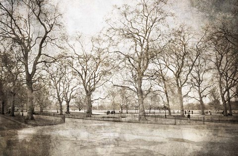 Framed Hyde Park I Print