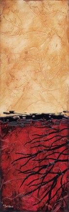 Framed Tree with Roots IV Print