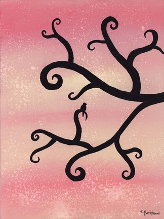 Framed Competing for Her Love I Print