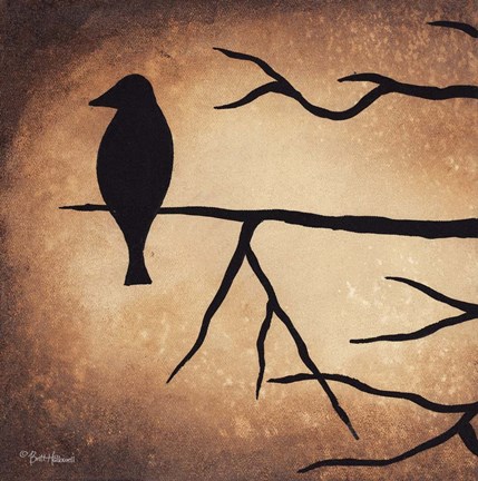 Framed Ode to Poe I Print