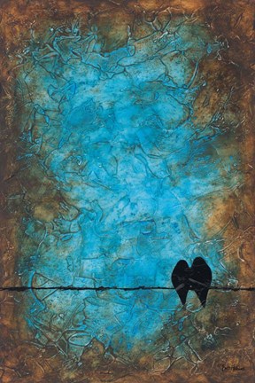 Framed Not So Blue With You Print