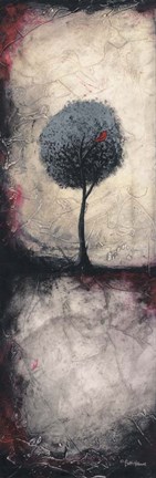 Framed Beckoning of Red&#39;s Past II Print