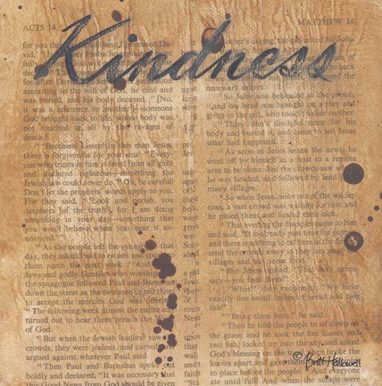 Framed Kindness Print