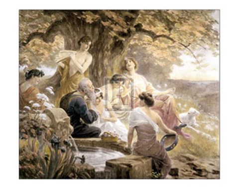 Framed Golden Age Print