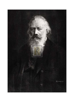 Framed Brahms Print