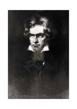 Framed Beethoven Print