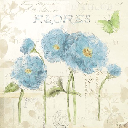 Framed Romantic Morning III Print