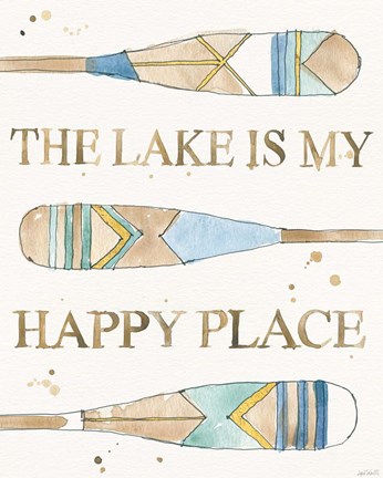 Framed Lakehouse III Print