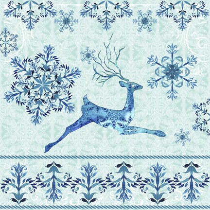 Framed Winter I Print