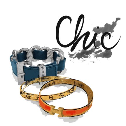 Framed Bracelets Print