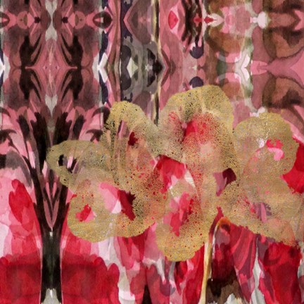 Framed Daisy Abstract Print