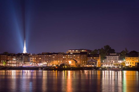 Framed Waterfront Print