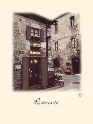Framed Ristorante Print