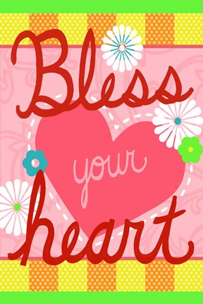 Framed Southern Sayings I Print