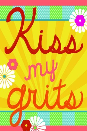 Framed Southern Sayings II Print