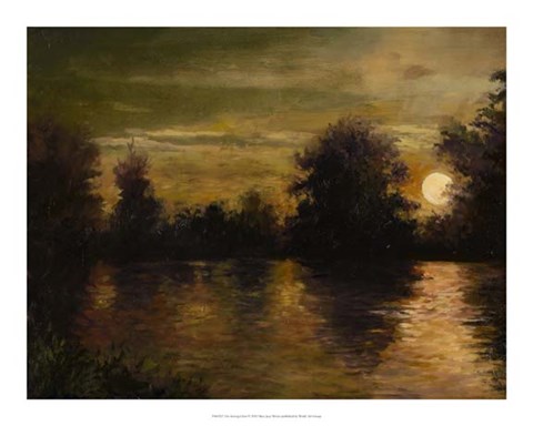 Framed Setting Glow Print