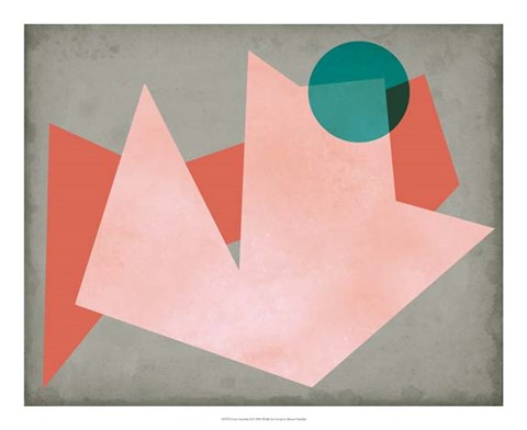 Framed Grey Sunshine II Print