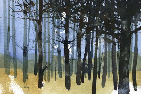 Framed Tangle Knot Wood Print