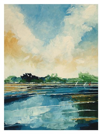 Framed Holkam Summer Beach Print