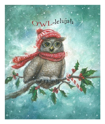 Framed Owl-lelujah! Print
