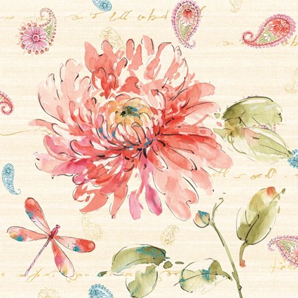 Framed Happy Gypsy III Print