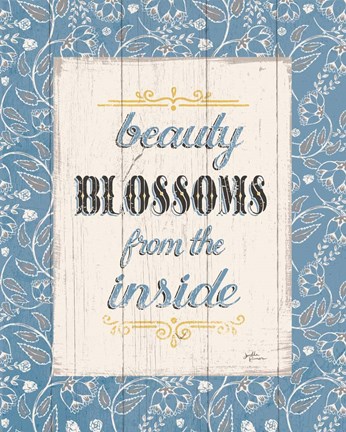 Framed Blooming Season V Print