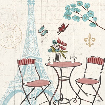 Framed Paris Tour VI Print