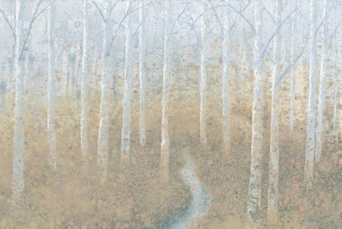 Framed Silver Waters Crop Print