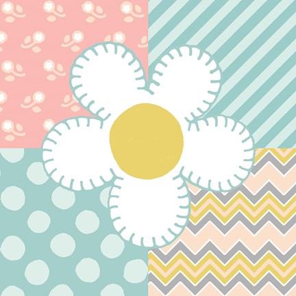 Framed Baby Quilt II Print