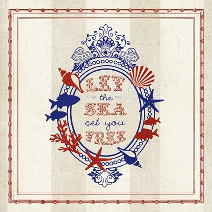 Framed Nautical Wisdom III Print