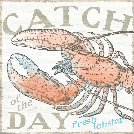 Framed Seaside Life III Print