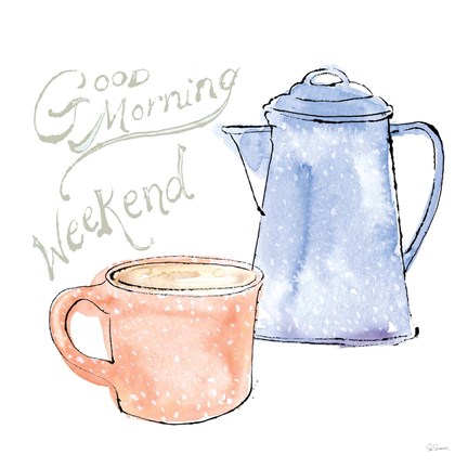 Framed Girlfriends Cabin V Print