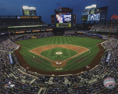 Framed Citi Field 2016 Print