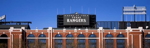 Framed Rangers Ballpark, Dallas, Texas Print