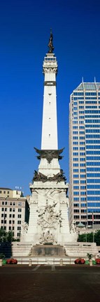 Framed Soldiers&#39; and Sailors&#39; Monument, Indianapolis, Indiana Print