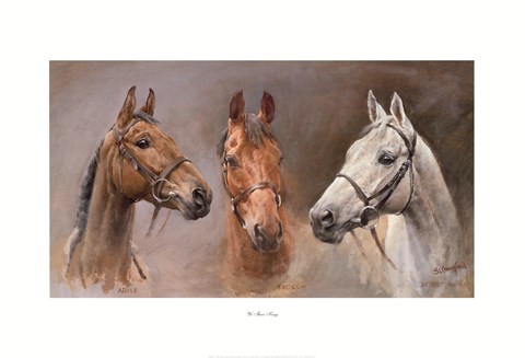 Framed We Three Kings Print