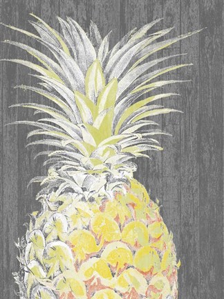 Framed Vibrant Pineapple Splendor I Print