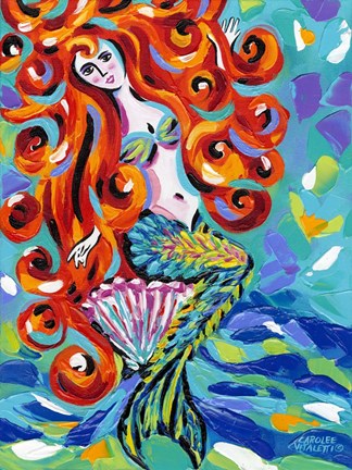 Framed Ocean Friends IV Print