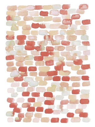 Framed Candy Pattern II Print