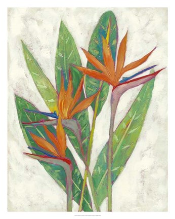 Framed Paradise Vacation I Print