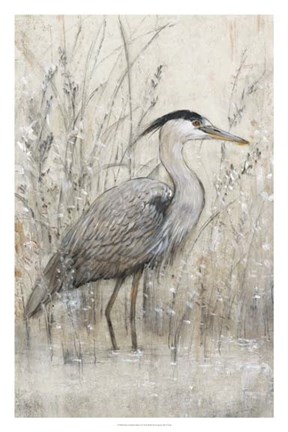 Framed Hunt in Shallow Waters I Print