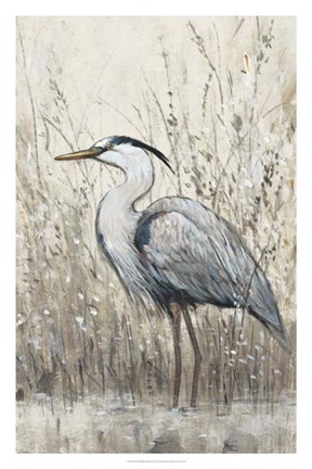 Framed Hunt in Shallow Waters II Print