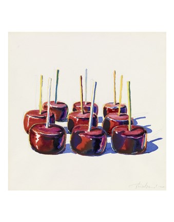 Framed Nine Jelly Apples, 1964 Print