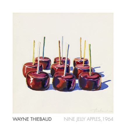 Framed Nine Jelly Apples, 1964 Print