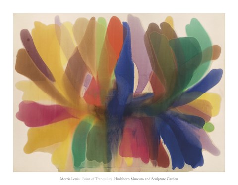 Framed Point of Tranquility, (1959-1960) Print