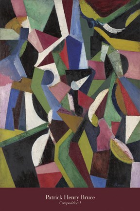 Framed Composition I, 1916 Print