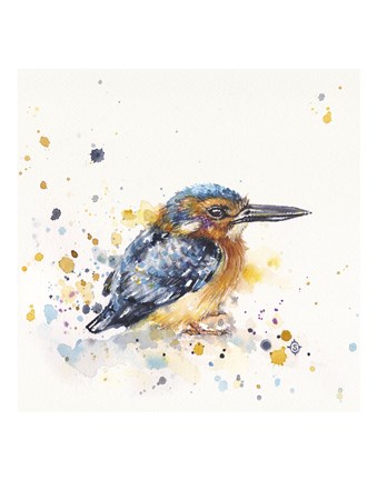 Framed Kingfisher Lane Print