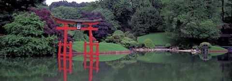 Framed Japanese Garden Print