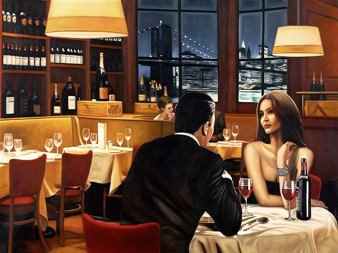 Framed Evening Print